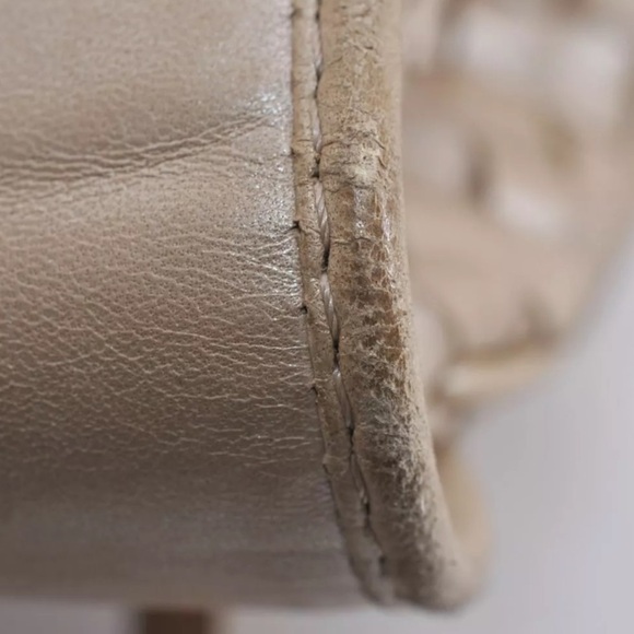 BOTTEGA VENETA Beige Tassel Intrecciato Leather Shoulder Bag | PRELOVED👜🤎👜 - Picture 11 of 16